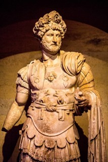 Marble statue of Emperor Hadrian