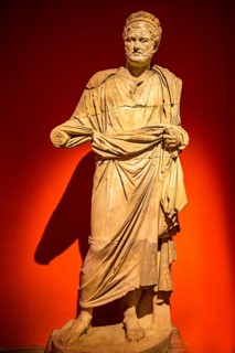 Marble statue of the Emperor Priest