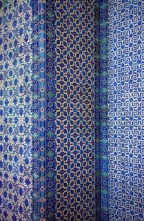 Iznik tiles in Ruestem Pasa Mosque