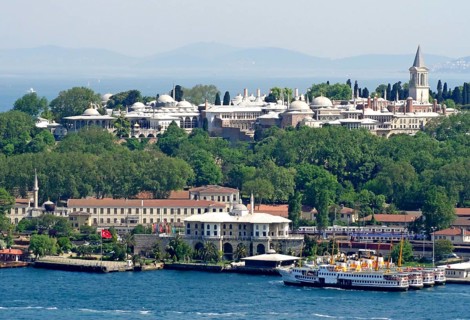 View of Topkapi Palace from the Golden Horn