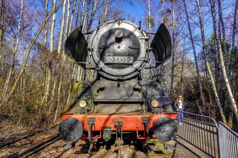 Discarded locomotive class 50