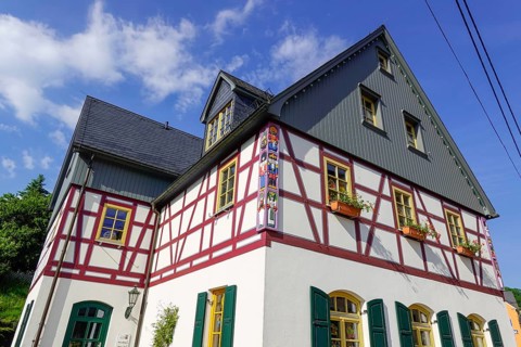 Half-timbered house