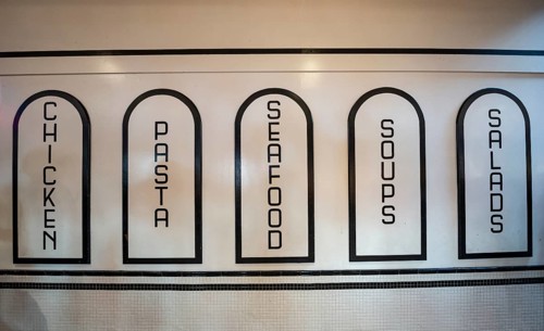 Signs saying Chicken