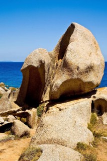 Bizarre granite rocks