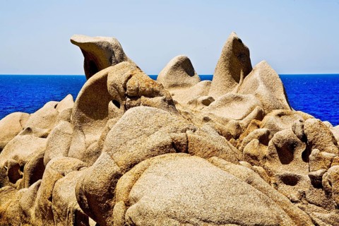 Bizarre granite rocks