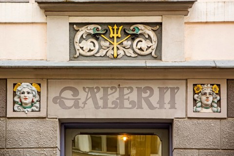 Art Nouveau House Entrance