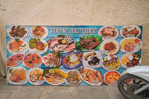 Menu Restaurant