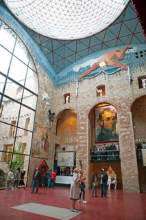 Auditorium at the Museu-Theatre Dali