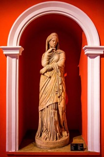 Marble statue of Nemesis