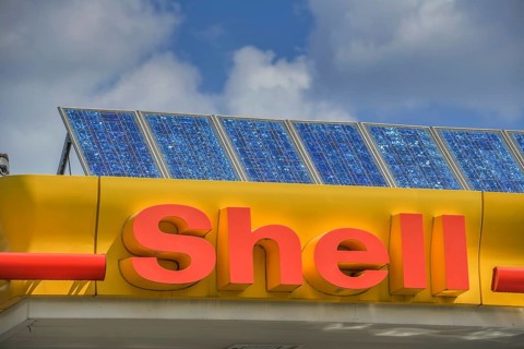 Shell petrol station