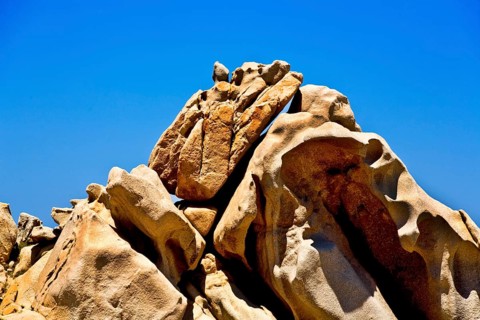 Bizarre granite rocks