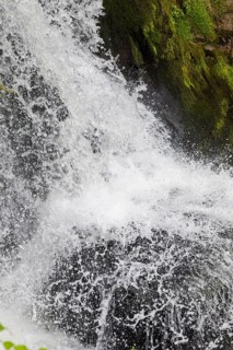 Spray at the Triberg Waterfalls