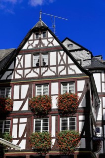 The historic Bernkastel market square