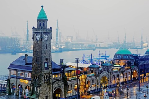 Clock tower and gauge tower