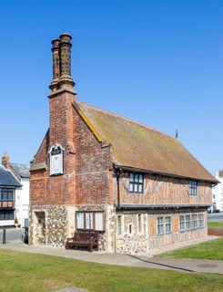 Historic Moot Hall building town guildhall