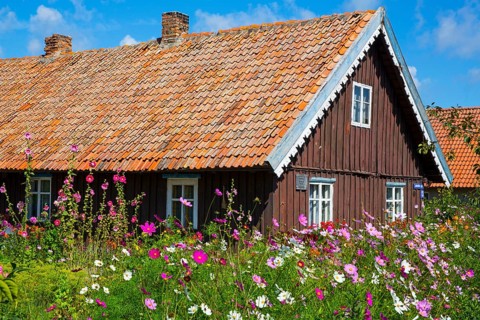 Fishermen's house in Nida