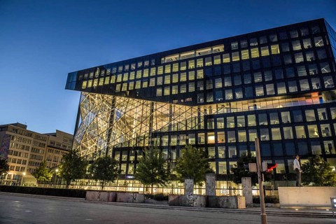 New building Axel-Springer-Verlag