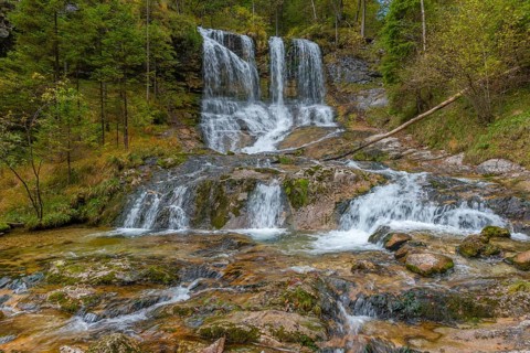 Weissbach waterfalls