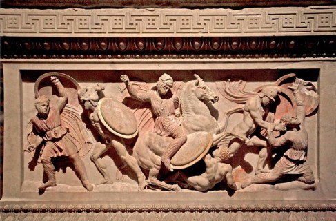 Alexander's sarcophagus from the royal necropolis of Sidon