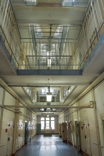 Cell wing of Bautzen II prison