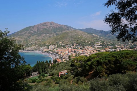 Levanto on the Italian Riviera