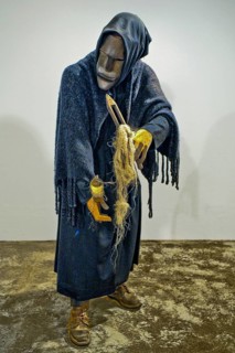 Kaneval masks of shepherds and farmers of Barbagia