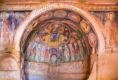 Frescoes in the Hakli Church
