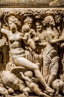 Dionysus marble sarcophagus