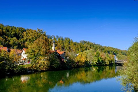 Wolfratshausen with St. Andrew's Parish Church