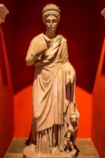Marble statue of Nemesis