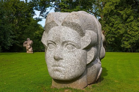 Sculpture park by Latvian sculptor Indulis Ranka