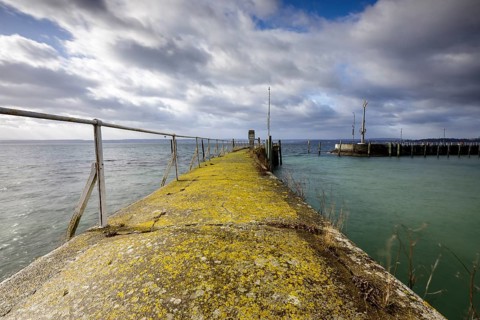 Storm Lolita moves across Lake Constance