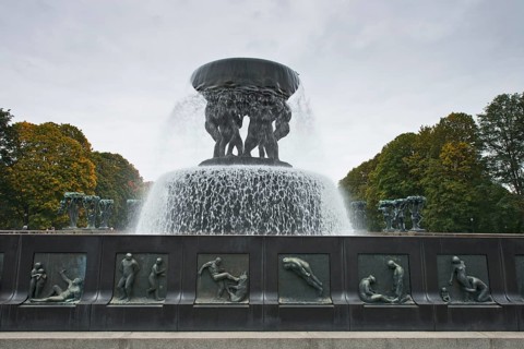 Sculptures in the Vigeland Sculpture Park