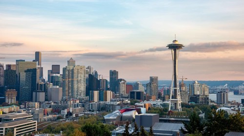 View over Seattle