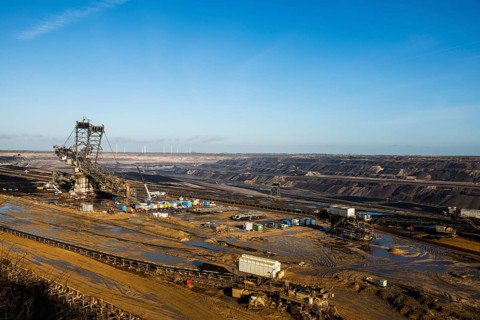 Garzweiler opencast lignite mine
