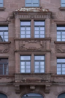 Two-storey sandstone chapel
