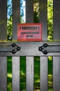 Warning sign