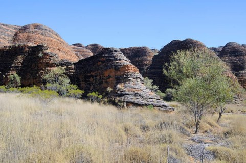 Rock formations in Purnululu National Park
