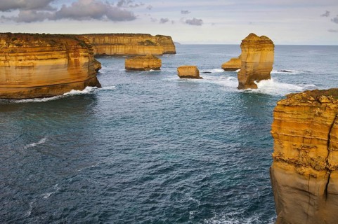 Loch Ard Gorge rock formation