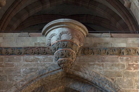 Angel gallery in the St. Sebald Church