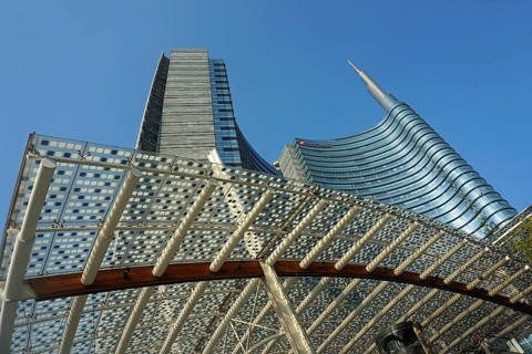 Group headquarters high-rise Torre Unicredit