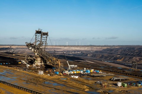 Garzweiler opencast lignite mine