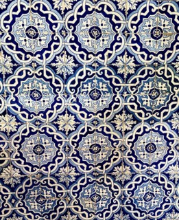 Blue White Azulejo Tiles