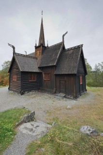 Stave Church at Mahaugen Open Air Museum