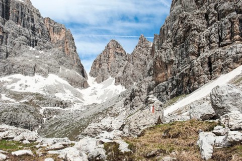 Middle summit Cima Sella
