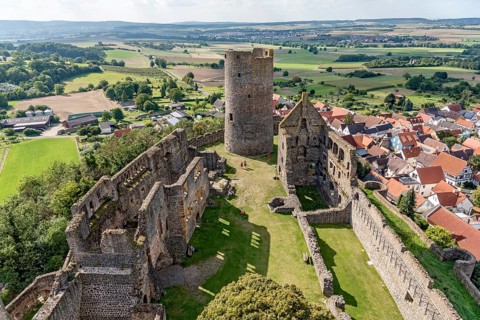 Romanesque Muenzenberg ruin
