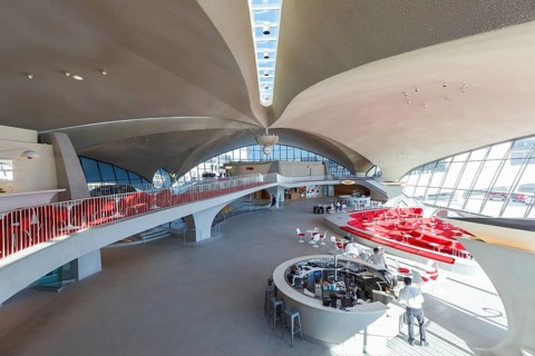 TWA Hotel Terminal at New York John F Kennedy