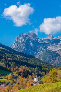 Ramsau with St. Sebastian Parish Church