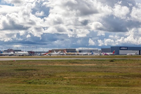 Airbus headquarters at Toulouse Airport
