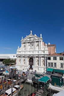 The church of Santa Maria di Nazareth or church of the Scalzi